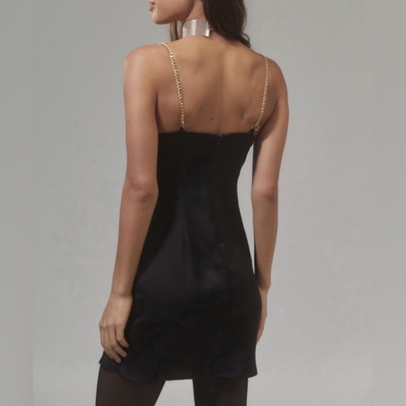 Urban Outfitters Mallory Satin Chain-Strap Slip Dress🔥 - Picture 4 of 13